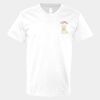 V-Neck Heavy Cotton 100% T-Shirt Thumbnail