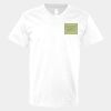 V-Neck Heavy Cotton 100% T-Shirt Thumbnail