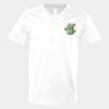 V-Neck Heavy Cotton 100% T-Shirt Thumbnail
