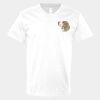 V-Neck Heavy Cotton 100% T-Shirt Thumbnail