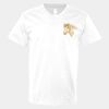 V-Neck Heavy Cotton 100% T-Shirt Thumbnail