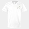 V-Neck Heavy Cotton 100% T-Shirt Thumbnail