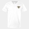 V-Neck Heavy Cotton 100% T-Shirt Thumbnail
