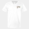 V-Neck Heavy Cotton 100% T-Shirt Thumbnail