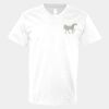 V-Neck Heavy Cotton 100% T-Shirt Thumbnail