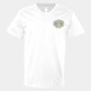 V-Neck Heavy Cotton 100% T-Shirt Thumbnail