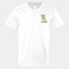 V-Neck Heavy Cotton 100% T-Shirt Thumbnail