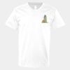 V-Neck Heavy Cotton 100% T-Shirt Thumbnail