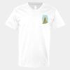 V-Neck Heavy Cotton 100% T-Shirt Thumbnail