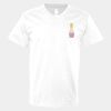 V-Neck Heavy Cotton 100% T-Shirt Thumbnail