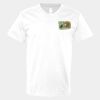 V-Neck Heavy Cotton 100% T-Shirt Thumbnail
