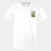 V-Neck Heavy Cotton 100% T-Shirt Thumbnail