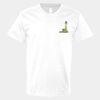 V-Neck Heavy Cotton 100% T-Shirt Thumbnail