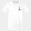 V-Neck Heavy Cotton 100% T-Shirt Thumbnail