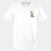 V-Neck Heavy Cotton 100% T-Shirt Thumbnail