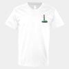 V-Neck Heavy Cotton 100% T-Shirt Thumbnail