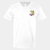 V-Neck Heavy Cotton 100% T-Shirt Thumbnail
