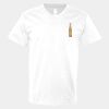 V-Neck Heavy Cotton 100% T-Shirt Thumbnail