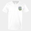 V-Neck Heavy Cotton 100% T-Shirt Thumbnail