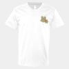 V-Neck Heavy Cotton 100% T-Shirt Thumbnail