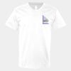 V-Neck Heavy Cotton 100% T-Shirt Thumbnail