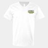 V-Neck Heavy Cotton 100% T-Shirt Thumbnail