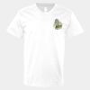 V-Neck Heavy Cotton 100% T-Shirt Thumbnail