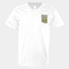 V-Neck Heavy Cotton 100% T-Shirt Thumbnail