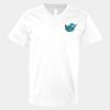 V-Neck Heavy Cotton 100% T-Shirt Thumbnail