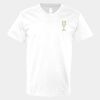 V-Neck Heavy Cotton 100% T-Shirt Thumbnail