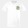 V-Neck Heavy Cotton 100% T-Shirt Thumbnail