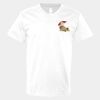 V-Neck Heavy Cotton 100% T-Shirt Thumbnail