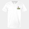 V-Neck Heavy Cotton 100% T-Shirt Thumbnail