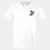 V-Neck Heavy Cotton 100% T-Shirt Thumbnail