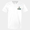 V-Neck Heavy Cotton 100% T-Shirt Thumbnail