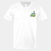 V-Neck Heavy Cotton 100% T-Shirt Thumbnail
