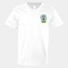V-Neck Heavy Cotton 100% T-Shirt Thumbnail