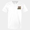V-Neck Heavy Cotton 100% T-Shirt Thumbnail