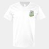 V-Neck Heavy Cotton 100% T-Shirt Thumbnail