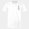 V-Neck Heavy Cotton 100% T-Shirt Thumbnail