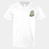 V-Neck Heavy Cotton 100% T-Shirt Thumbnail