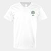 V-Neck Heavy Cotton 100% T-Shirt Thumbnail