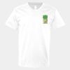 V-Neck Heavy Cotton 100% T-Shirt Thumbnail