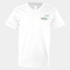 V-Neck Heavy Cotton 100% T-Shirt Thumbnail