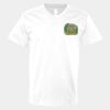 V-Neck Heavy Cotton 100% T-Shirt Thumbnail