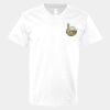 V-Neck Heavy Cotton 100% T-Shirt Thumbnail
