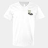 V-Neck Heavy Cotton 100% T-Shirt Thumbnail
