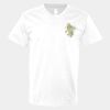 V-Neck Heavy Cotton 100% T-Shirt Thumbnail