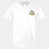 V-Neck Heavy Cotton 100% T-Shirt Thumbnail
