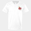 V-Neck Heavy Cotton 100% T-Shirt Thumbnail